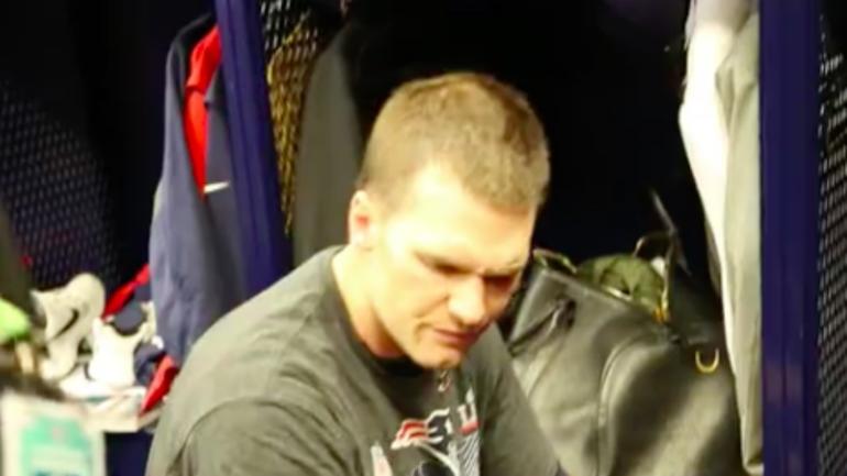 WATCH: This is the moment Tom Brady realized his Super Bowl jersey was stolen