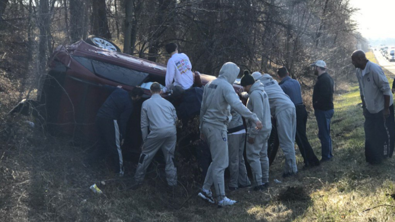 Georgetown bus in accident on way to play Villanova, 'no major injuries' to Hoyas