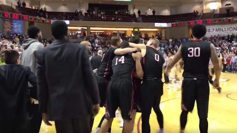WATCH: Northeastern caps comeback with improbable buzzer-beater