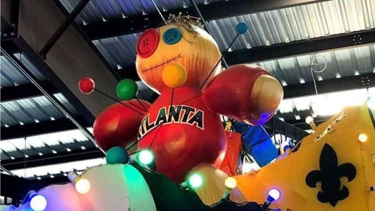 LOOK: Mardi Gras float hilariously mocks Falcons' Super Bowl loss