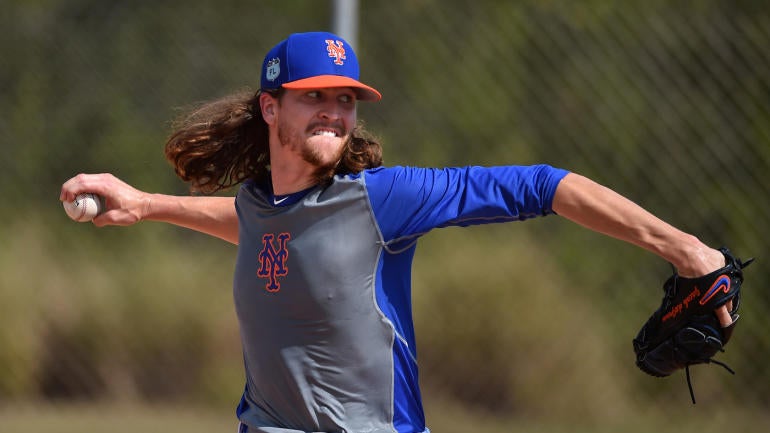 A Mets prospect learned the hard way to not park in Jacob deGrom's spot