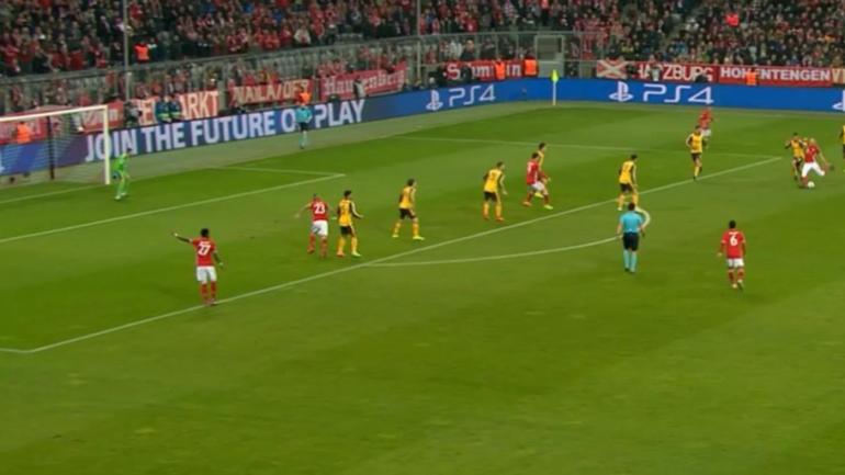 Bayern Munich-Arsenal goal highlights: Robben scores stunning curler from 25 yards