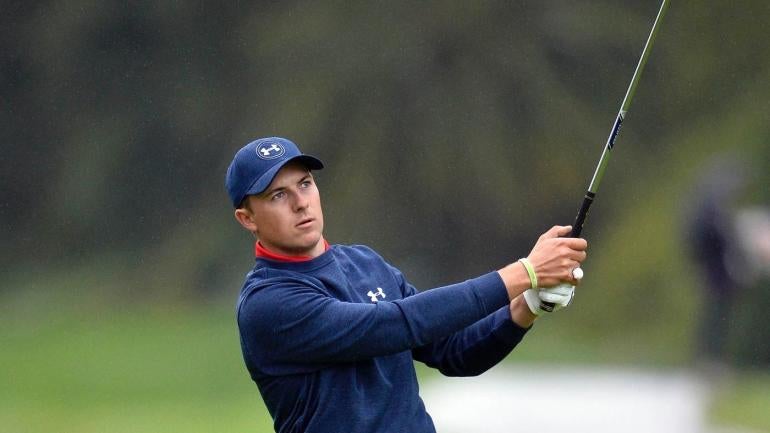Jordan Spieth finds pace at Genesis Open before a rained out second round