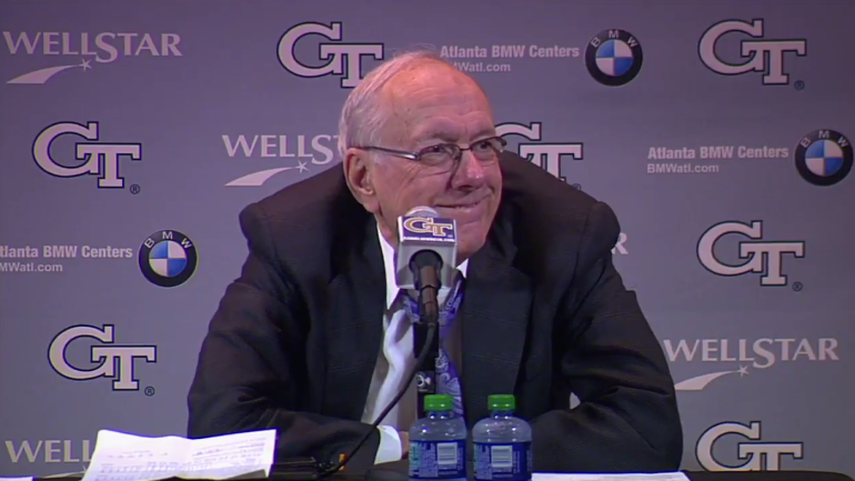 WATCH: Jim Boeheim loses patience, goes off after Cuse 'impatient' in loss