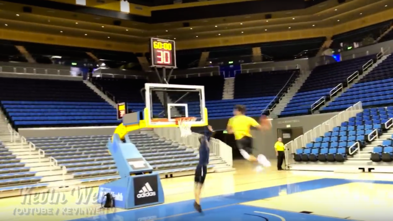 WATCH: UCLA student dunks on Lonzo Ball, who then absolutely destroys him