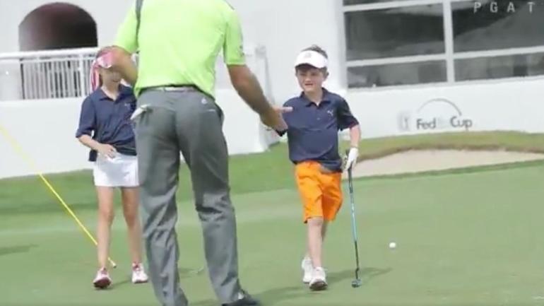 WATCH: Pros get crushed by 6-year-old, one-armed golfer at Honda Classic