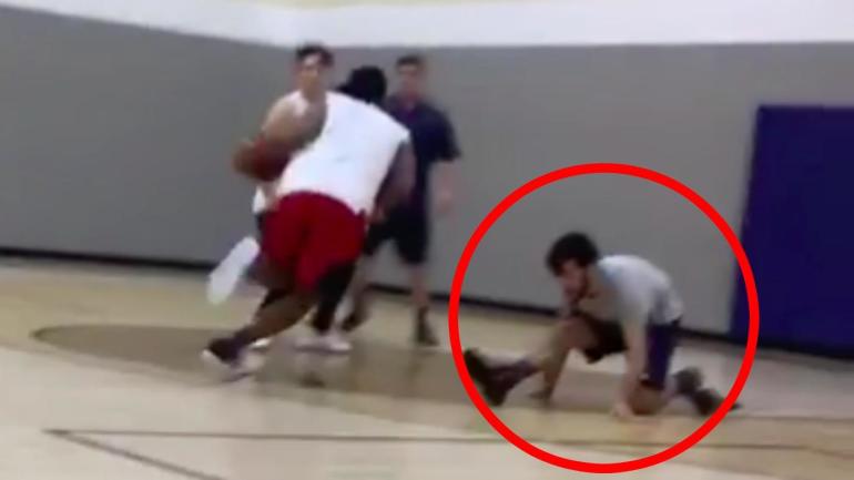 WATCH: Todd Gurley still has moves, destroys defender during basketball game