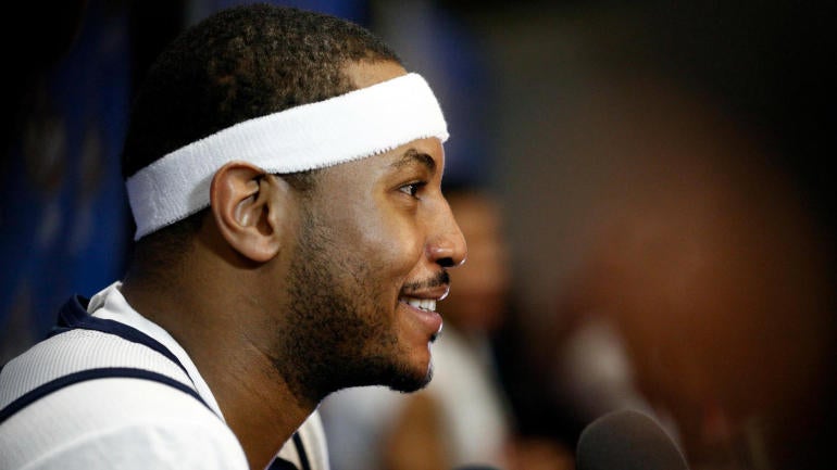 As NBA trade deadline heats up, Knicks' Carmelo Anthony is keeping cool