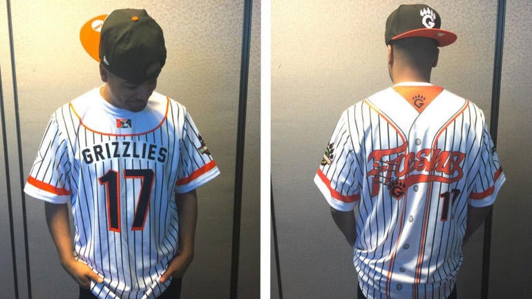 LOOK: Fresno Grizzlies will sport 'backward' jerseys for 'Totally Krossed Out' 90s Night