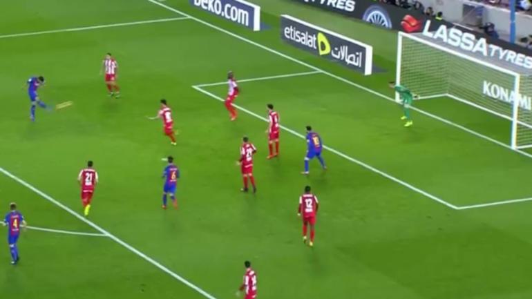 Barcelona goal highlights: Luis Suarez strikes ridiculous volley into upper corner