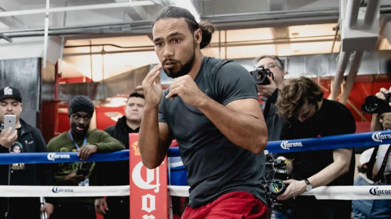 WATCH: Thurman, Garcia trade barbs in lead up to boxing match on CBS