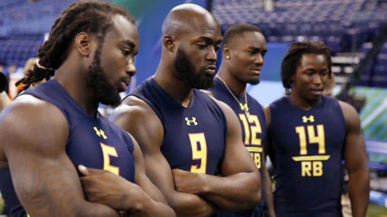 Eagles' next step in Carson Wentz-friendly offense: Visits from top RBs in draft
