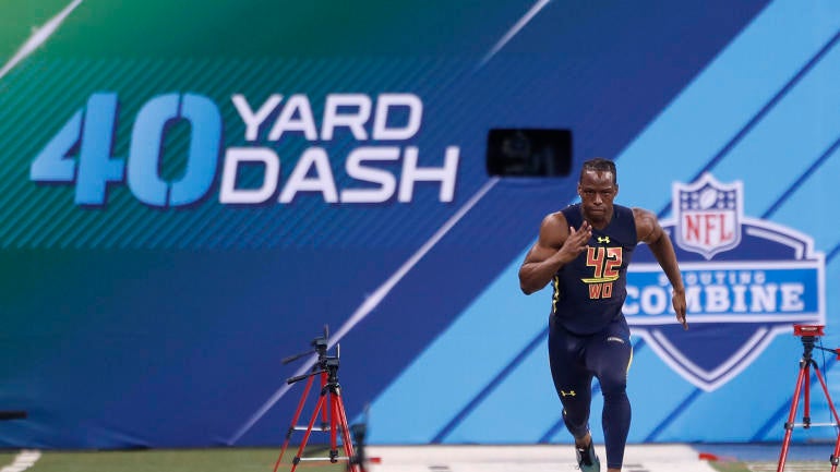 Chris Johnson, rest of Twitter react to John Ross' record 40-yard dash at NFL Combine