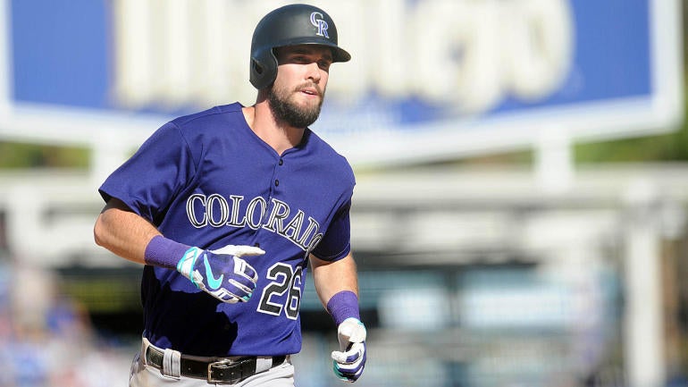 Rockies' David Dahl shut down for two weeks with stress reaction in ribcage