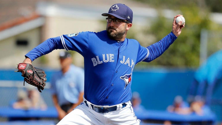 Blue Jays pitcher T.J. House gets struck in head by liner, leaves field in ambulance