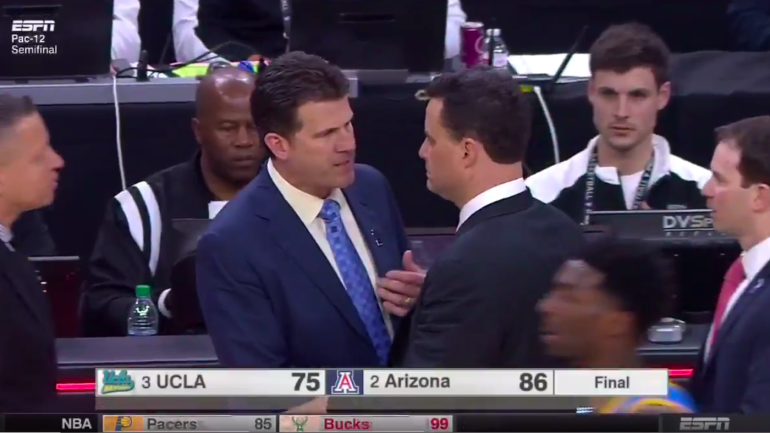 WATCH: Steve Alford, Sean Miller exchange words after controversial late timeout