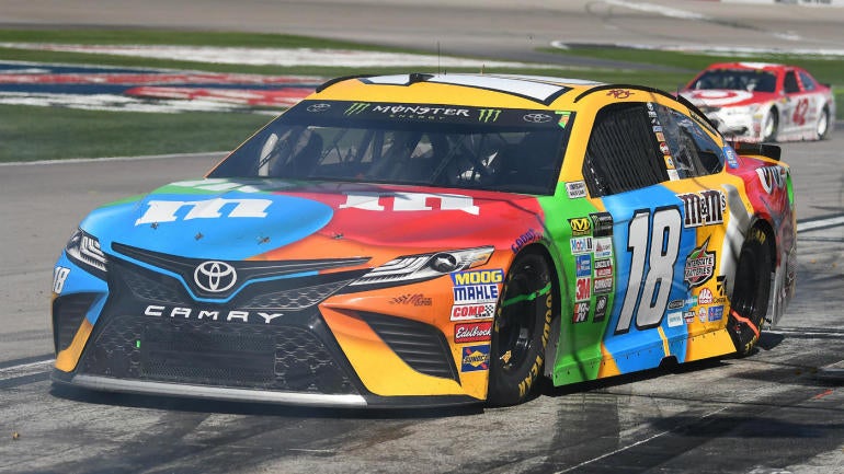 WATCH: Keselowski, Busch tangle early at NASCAR XFINITY Series race in Michigan