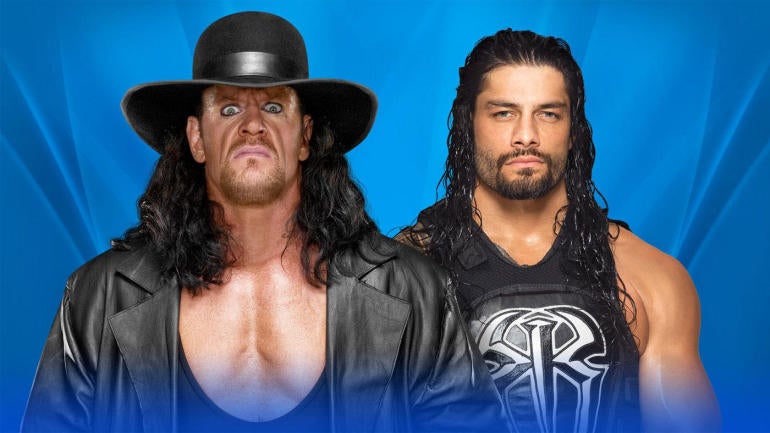 The Undertaker vs. Roman Reigns official for WWE WrestleMania 33 card
