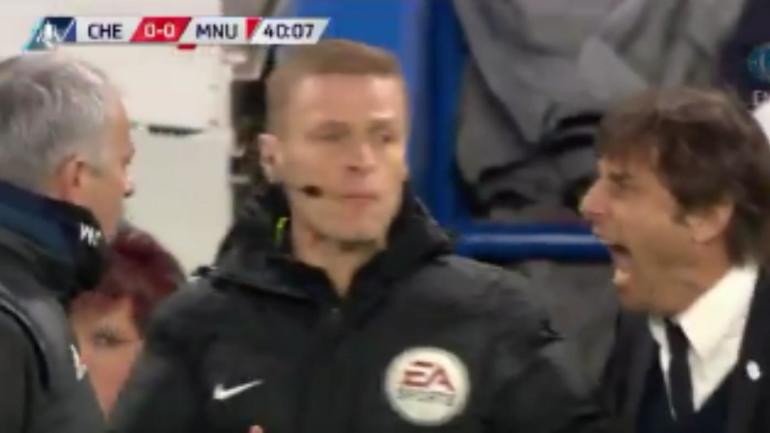Manchester United vs. Chelsea highlights: Irate Conte gets into it with Mourinho