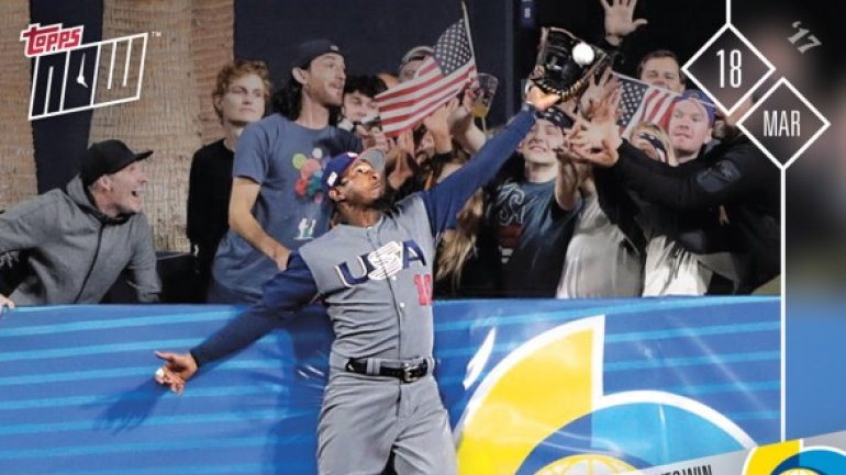 You can already buy a card of Adam Jones' World Baseball Classic homer-robbing catch