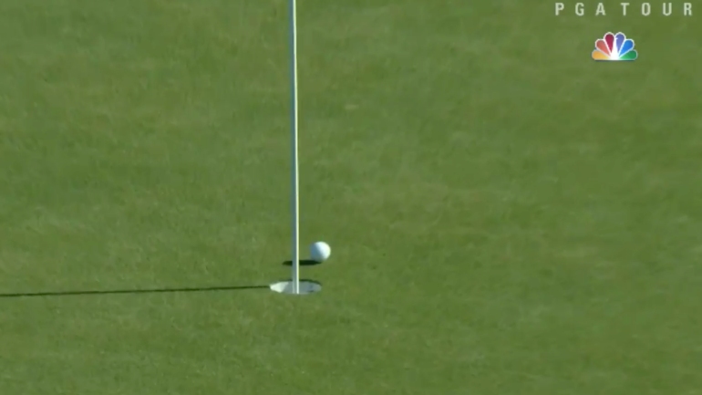 WATCH: Golfer gets absolutely jobbed of a hole-in-one that hits a pin