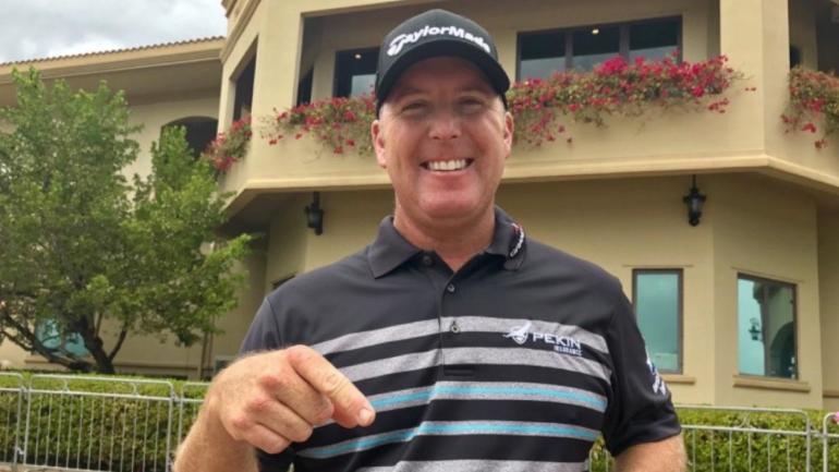 WATCH: There's maybe no better way to end a round than an eagle hole-out on 18