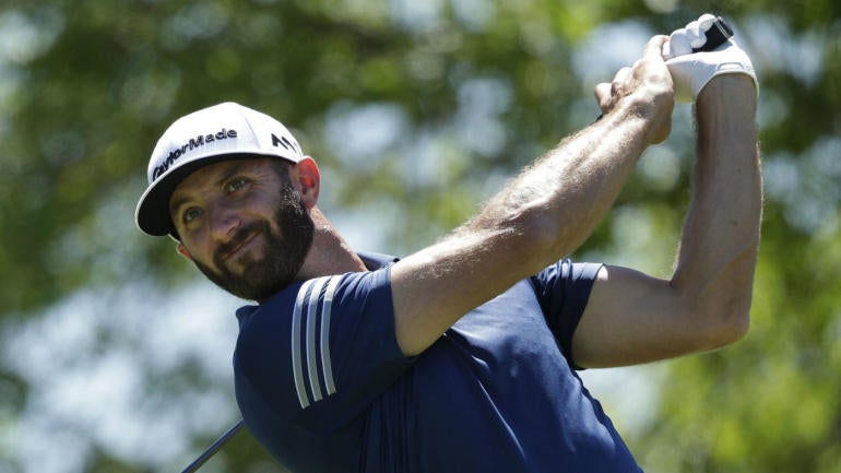 Masters favorite Dustin Johnson suffers freak back injury, 'hopes' to play Thursday