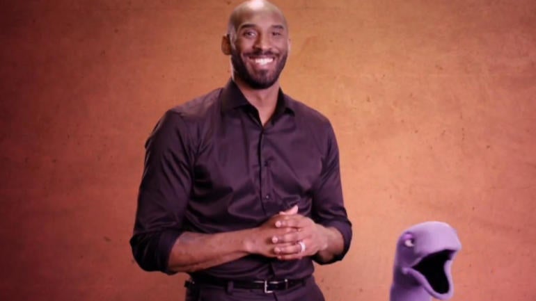 Kobe introduces us to a Sesame Street-like world and his puppet snake hoops friend - CBSSports.com