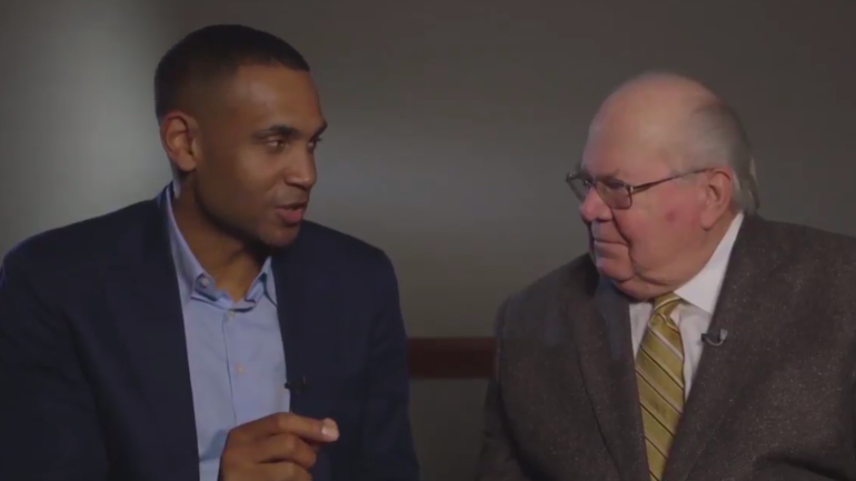 WATCH: 25 years later, Verne Lundquist and Grant Hill recall 'The Shot'