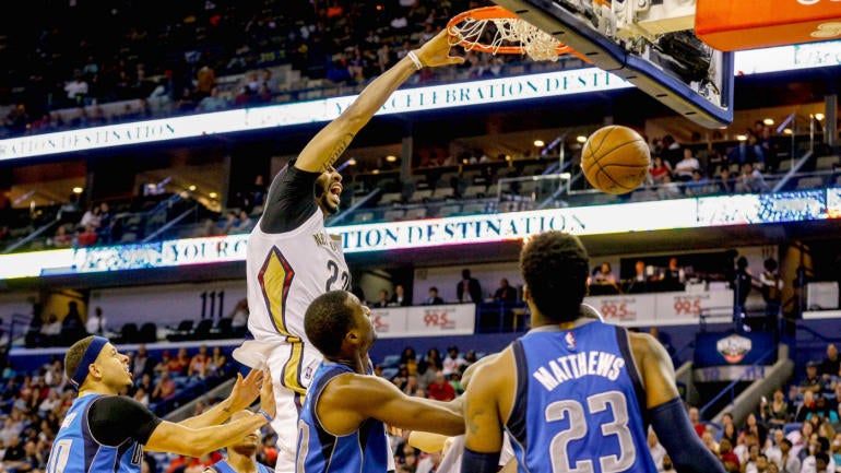 Anthony Davis' recent hot streak has reached Shaquille O'Neal levels