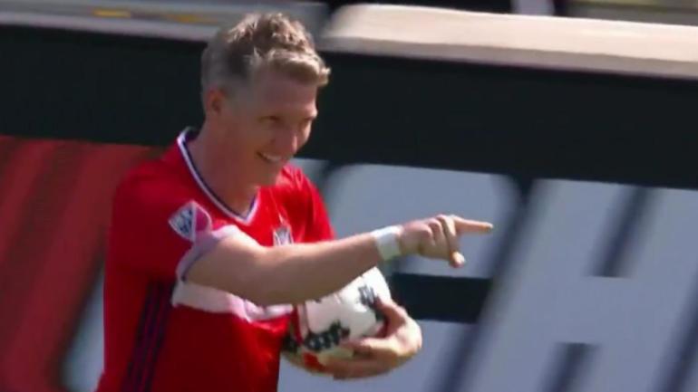 WATCH: Former Man. United star Bastian Schweinsteiger scores in MLS debut
