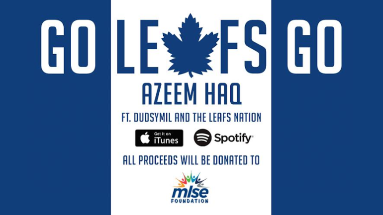 Yes, a Toronto Maple Leafs rap anthem exists, and it's pushing a good cause