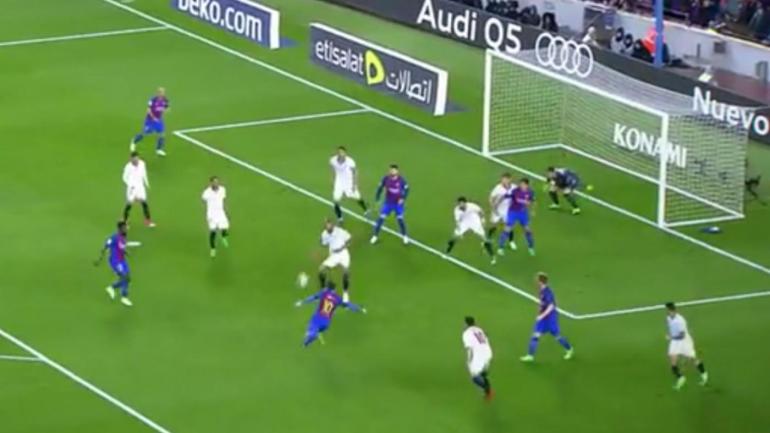 Barcelona-Sevilla goal highlights: Messi, Barca team up for 3 goals in 8 minutes
