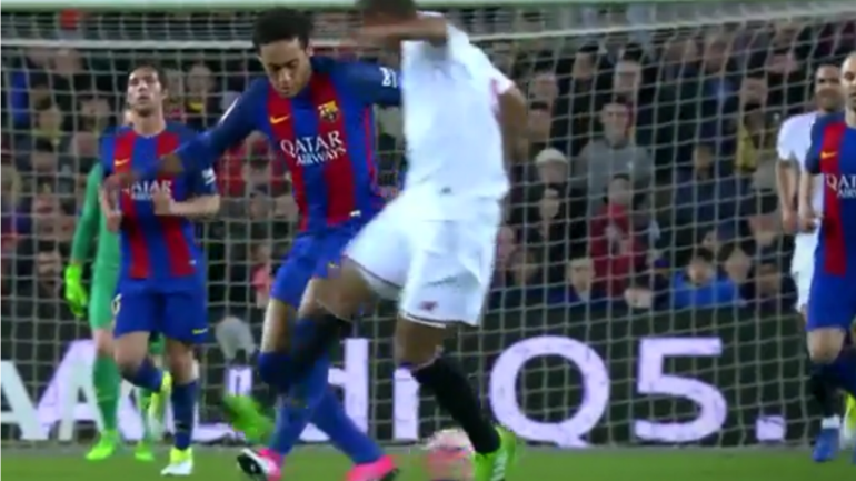Barcelona vs. Sevilla highlights: Neymar pulls off ridiculous skill move