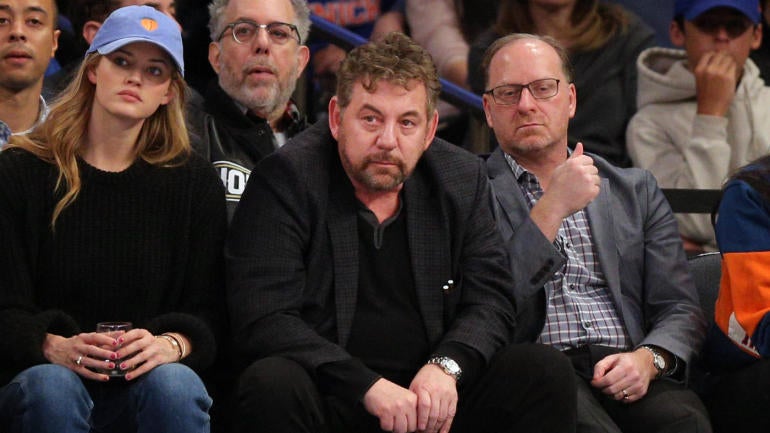 Knicks owner James Dolan involved in verbal dispute with a fan outside MSG