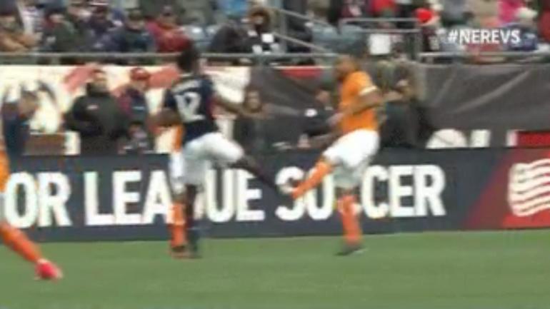LOOK: Opposing MLS players somehow become joined at the foot