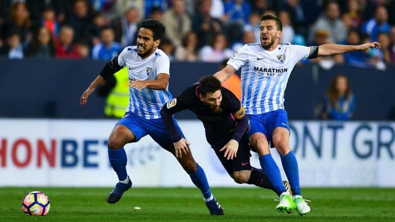 Barcelona vs. Malaga score, highlights: Shot at first slips away as Neymar sees red