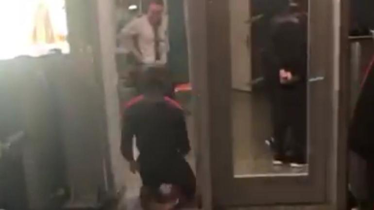 WATCH: Mario Balotelli uses goal celebration to get through airport security