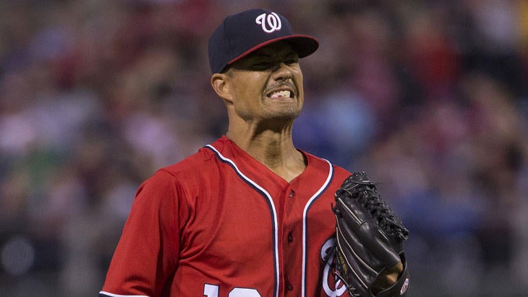Nationals clear Jeremy Guthrie from the roster hours after allowing 10 runs