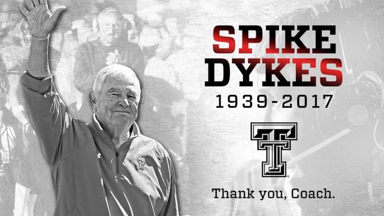 Former Texas Tech coach Spike Dykes dead at 79