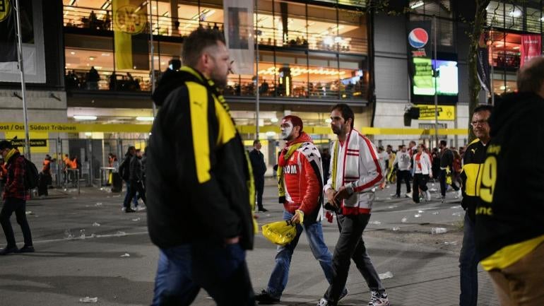WATCH: Monaco fans' touching show of support for Dortmund after explosions