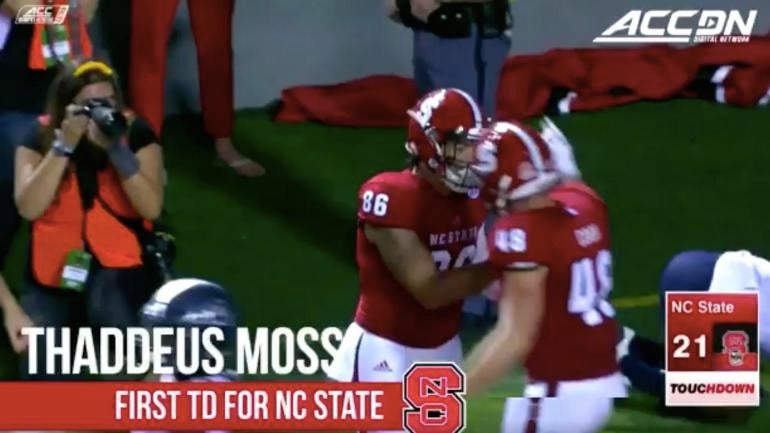 Randy Moss' son among the recent players transferring from NC State