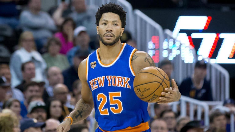 Report: Knicks considering sign and trade involving Derrick Rose