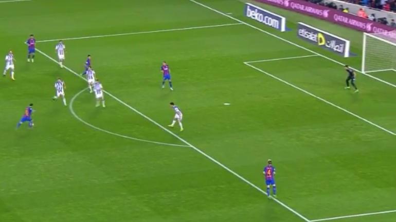 Barcelona goal highlights: Messi scores sick low rocket from outside the box