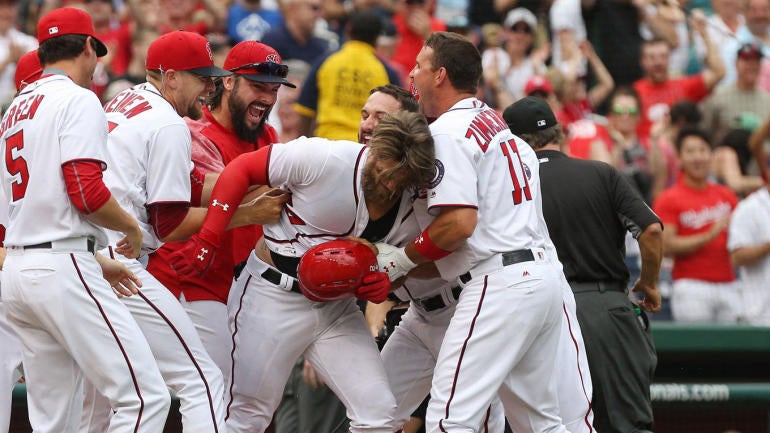 MLB Sunday scores, highlights, updates: Bryce Harper walks it off against Phillies