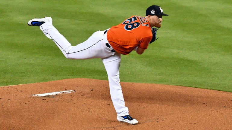 MLB Sunday scores, highlights, updates: Marlins' Straily pulled with no-hitter intact