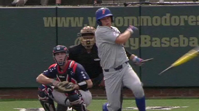 WATCH: Top 2017 MLB draft prospect J.J. Schwarz breaks aluminum bat on swing