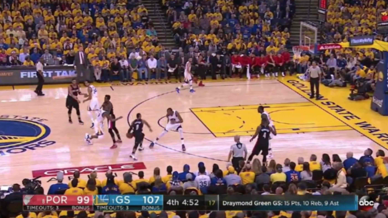How Warriors shut down Damian Lillard, C.J. McCollum in Game 1 with small-ball