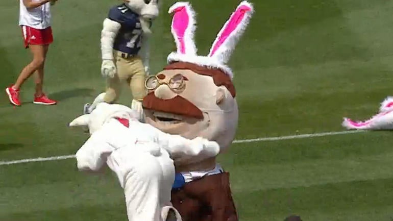 Easter bunny crushes Teddy in Nats' President race, NFL coach calls for a flag
