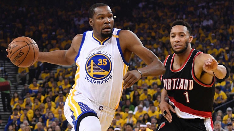 Warriors-Blazers NBA Playoffs: Kevin Durant questionable for Game 2 with calf strain